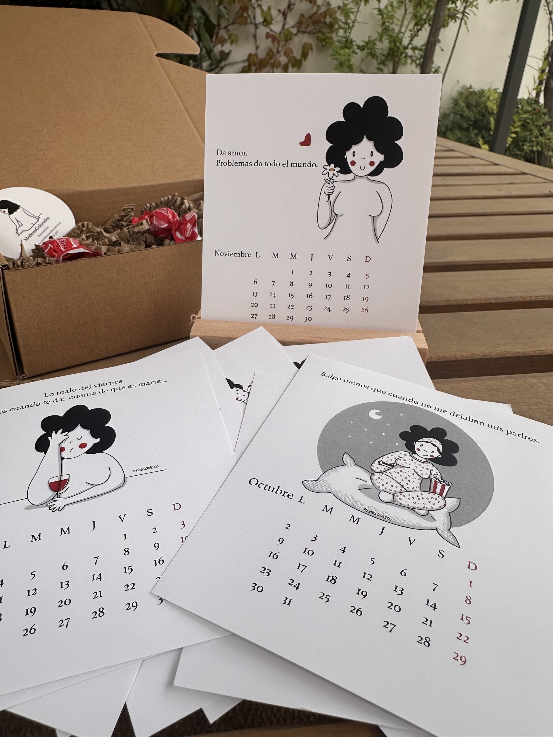 Calendario de sobremesa MofletesColorados 2026 - 4