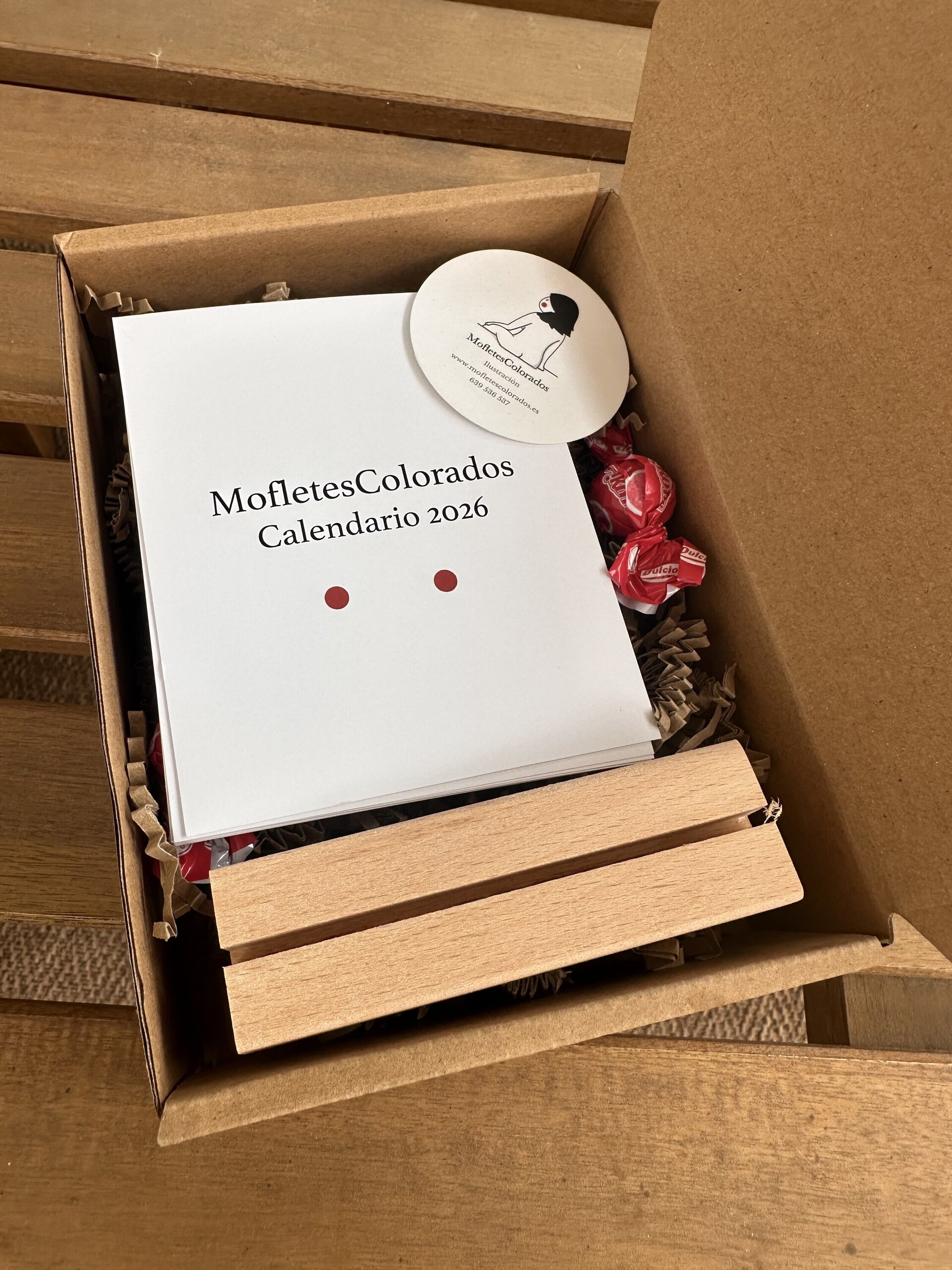 Calendario de sobremesa MofletesColorados 2026 - 5