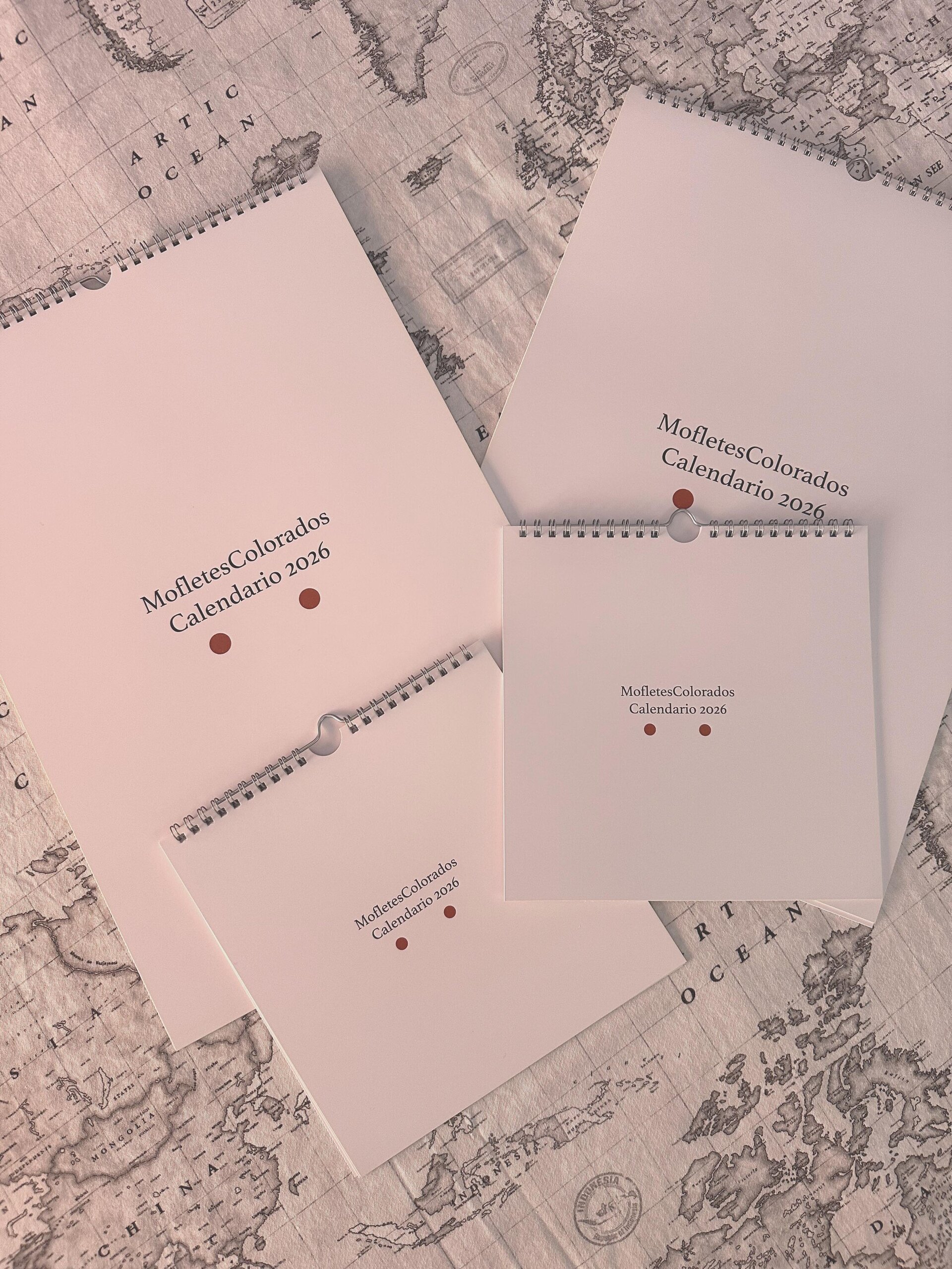 Calendario MofletesColorados 2026 de pared - 1